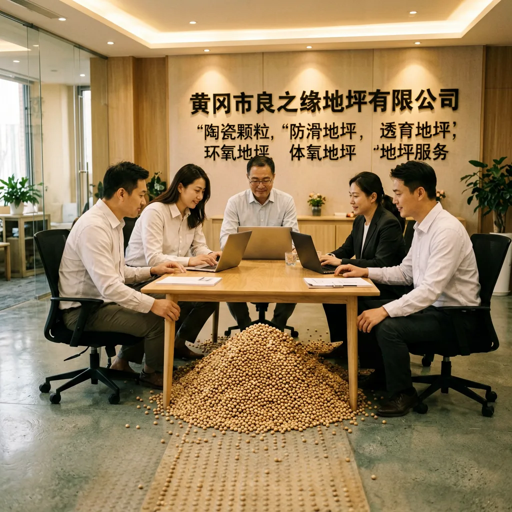 陶瓷颗粒-防滑地坪-透水地坪-体育地坪-环氧地坪